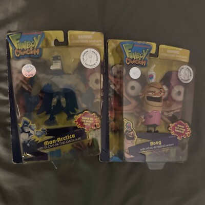 Rare Nickelodeon Fanboy & Chum Chum TRU EXCLUSIVE Man Artica BOOG action figure