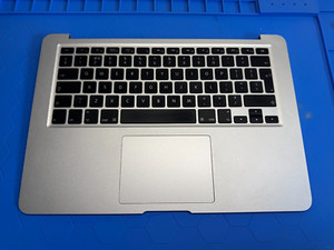 Apple MacBook Air 13" A1369 Handauflage UK Tastatur Abdeckung Touchpad Akku Silber