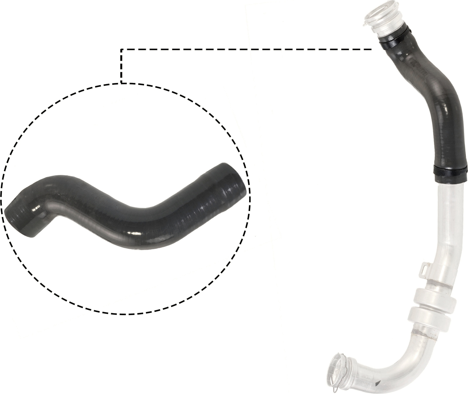 CHARGE AIR HOSE 09-0086 FOR RENAULT SCENIC/GRAND/III FLUENCE MEGANE/Grandtour - Image 4