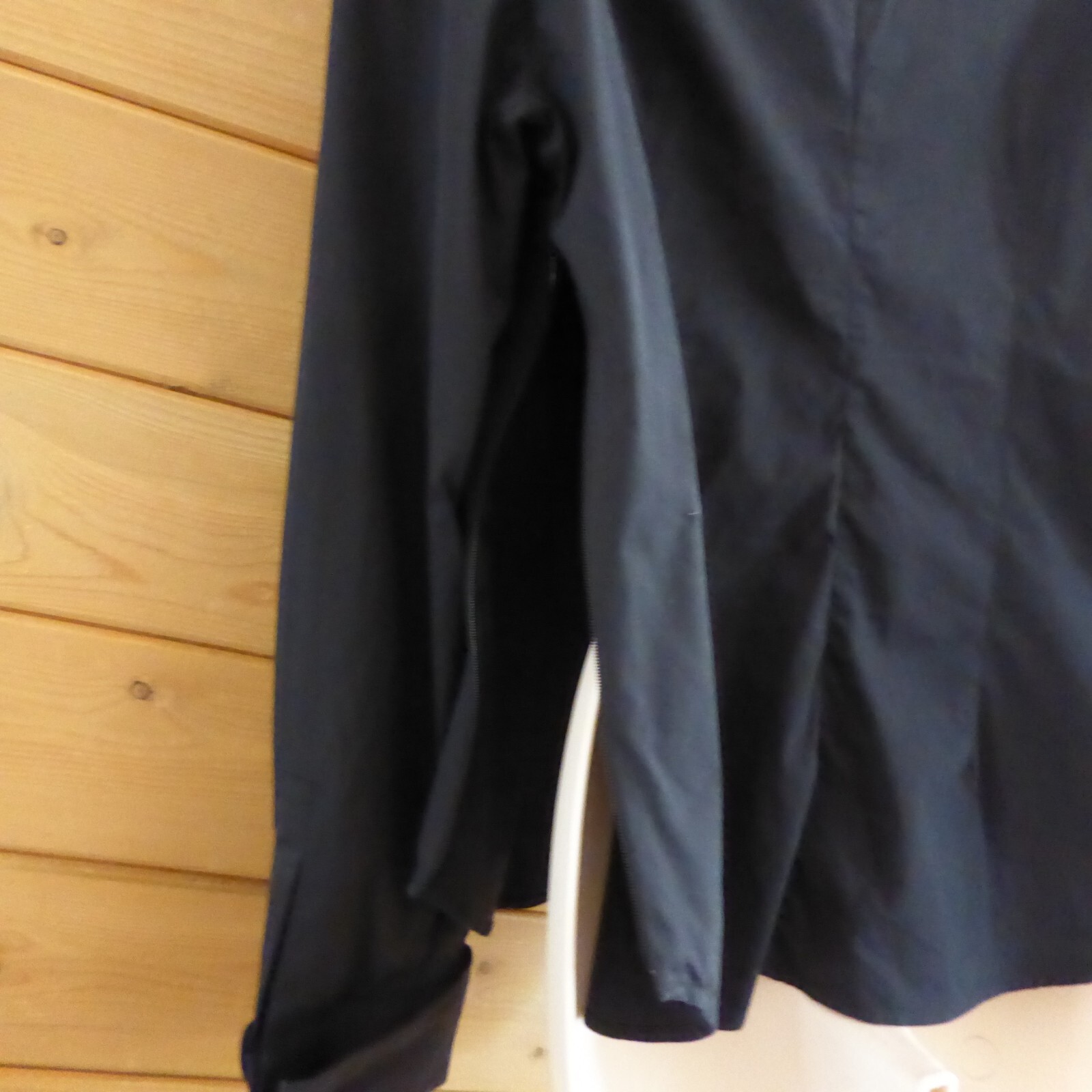 Armani Collezioni Black Button Up Basic Long Slee… - image 10