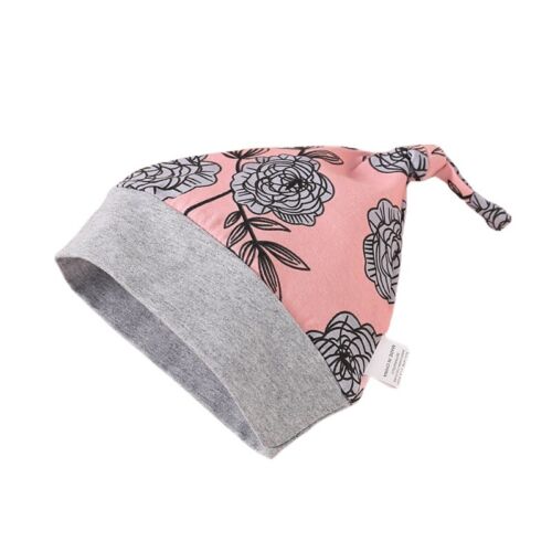 4Pcs 0-18M Baby Girls Romper Tops Floral Pants Headband Hat Clothes Outfit Set - Picture 8 of 10