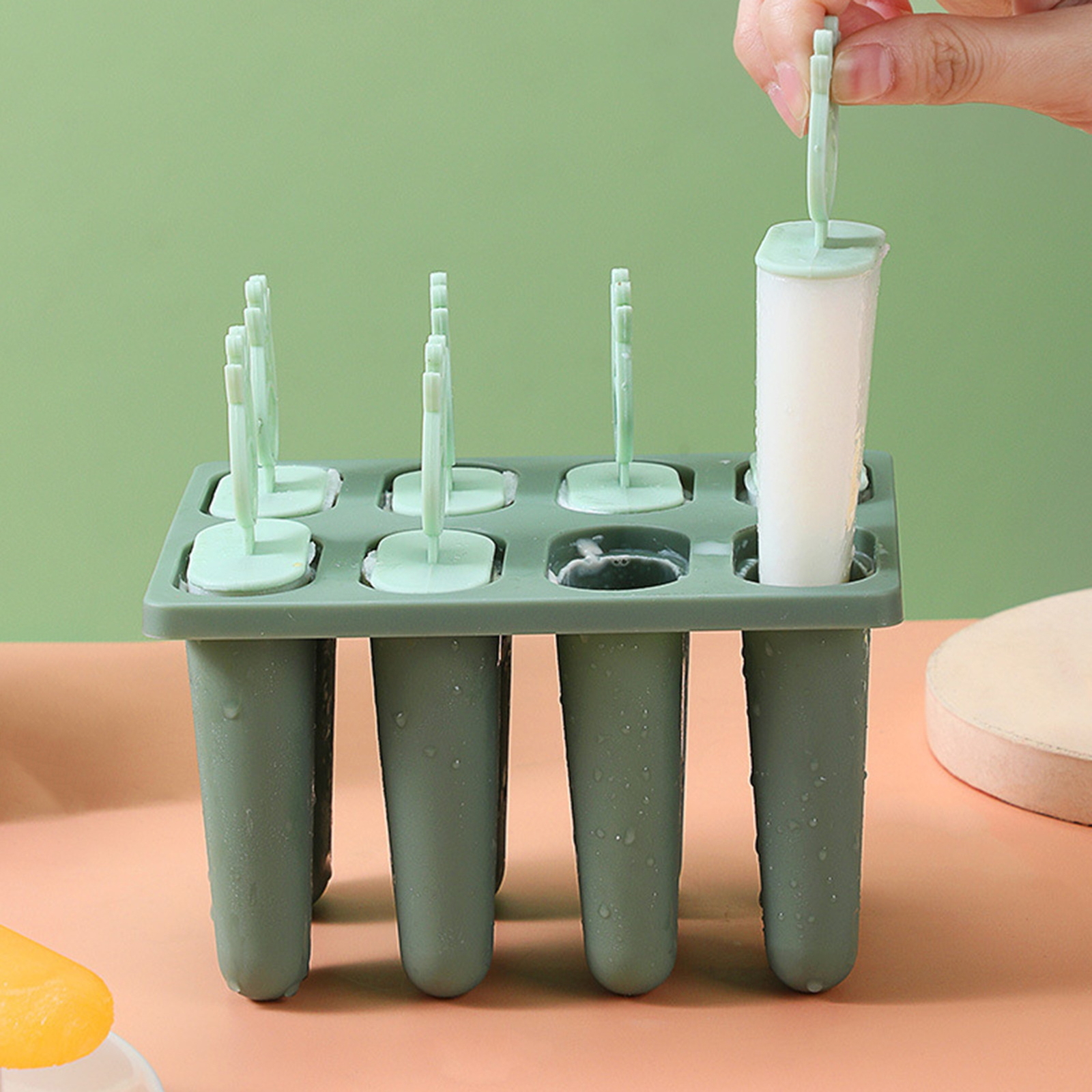 Ice cube mould anti deformed diy 8 grids small ice cube maker tool