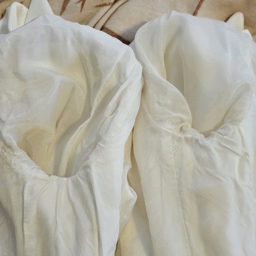 Camilla and Marc Past Love Double Breasted White Pearl Blazer Jacket Size 6 - Picture 8 of 14
