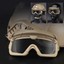 Tactische Airsoft Paintball Goggles Winddichte Anti Fog Cs Wargame Hiking Protection Goggles Past Voor Tactische Helm 1