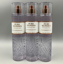 Bath  Body Works Pure Wonder Fine Fragrance Mist Full Size 8 Fl Oz S/3 1058