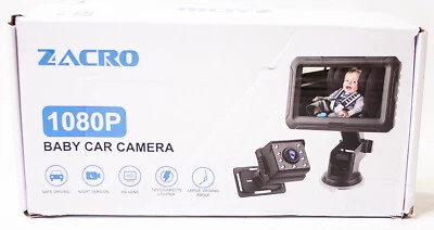 Zacro Baby Auto Spiegel HD 1080P Autospiegel Rücksitzspiegel Babyspiegel