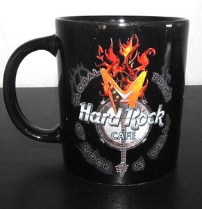 RARE Hard Rock Cafe Logo Coffee Mug Surfers Paradise, Australia Global Mug