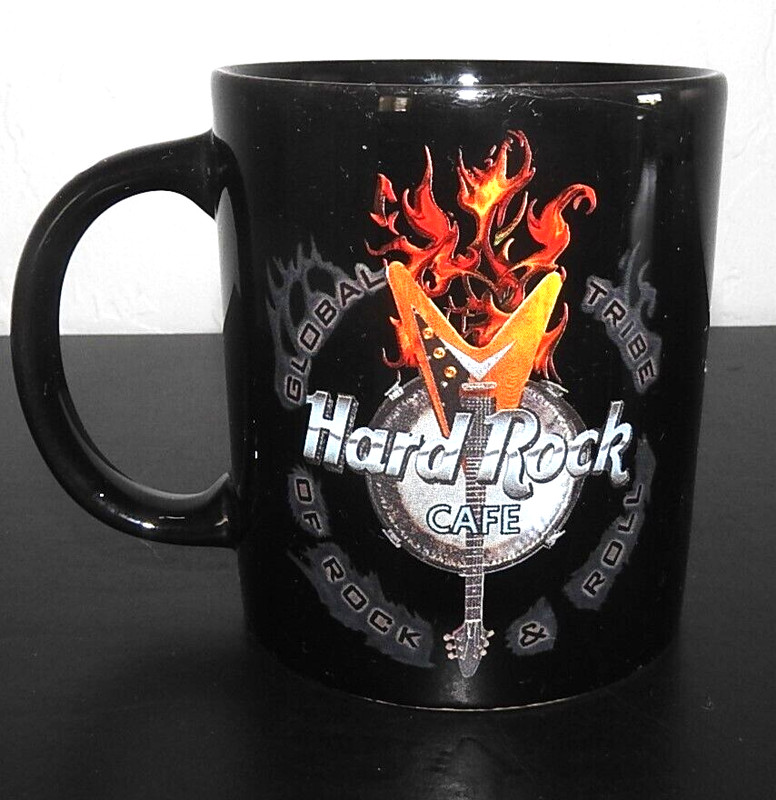 RARE Hard Rock Cafe Logo Coffee Mug Surfers Paradise, Australia Global Mug