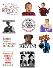 Home Alone Christmas Sticker Pack
