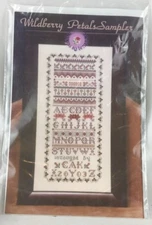 NEW Wildberry Petals Sampler Cross Stitch Pattern Designs By Lenarose 