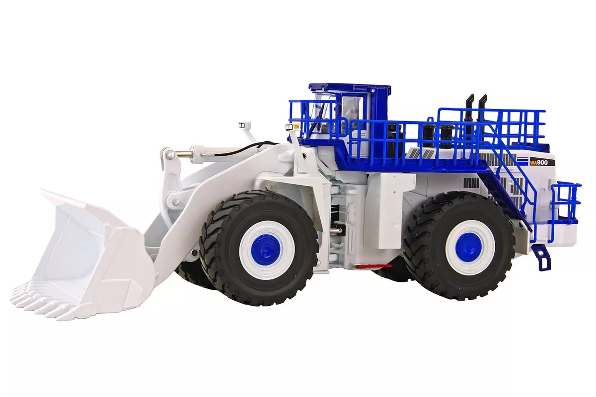 First Gear 3338 Komatsu WA900-3 Wheel Loader - White Diecast 1/50