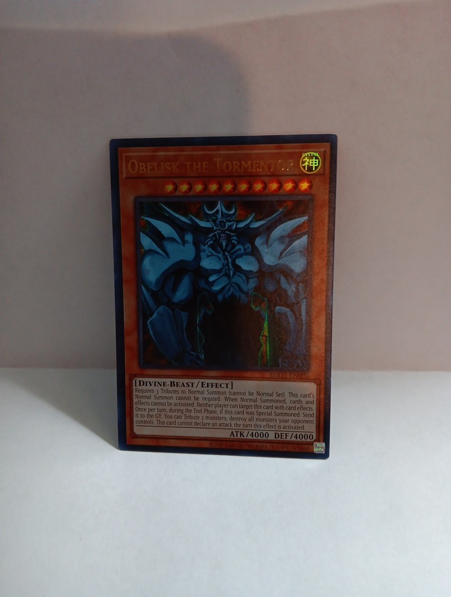 Yu-Gi-Oh! TCG Obelisk The Tormentor Egyptian God Deck