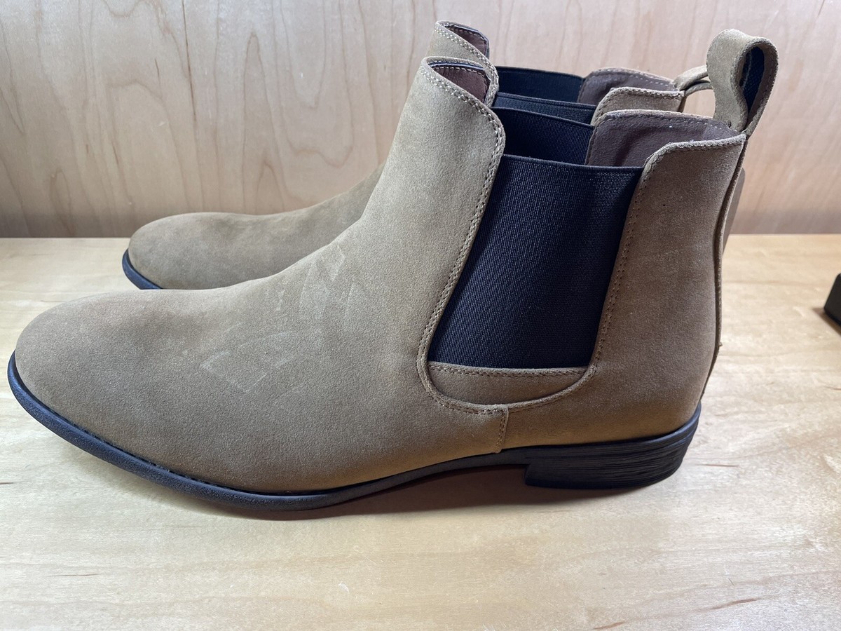 Jansen‎ Milan Black Suede Chelsea Boots Mens Size 13 Jousen Milan Chelsea Classic Elastic Men main image 2