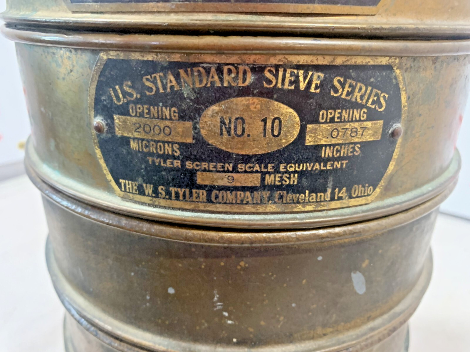 Seedburo Equiptment Company Testing Sieve Lot of 8 ( W. S. Tyler Sieve Shaker)