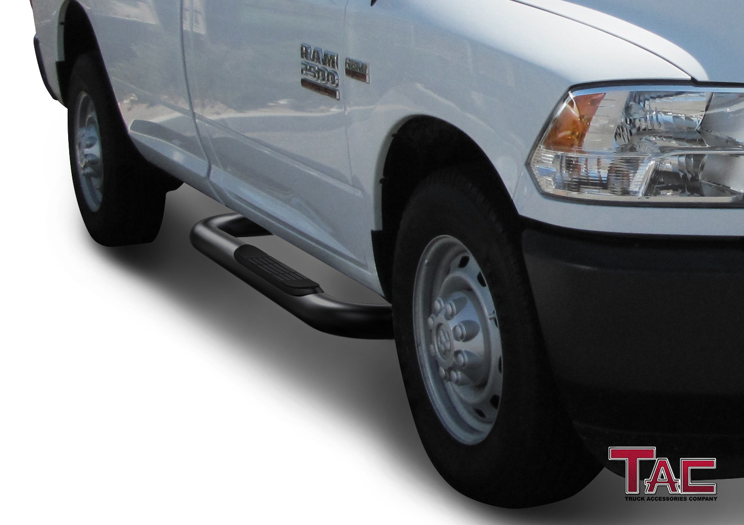 For 1019 Dodge Ram 2500 3500 4500 5500 Regular Cab 3" Side Step Rails