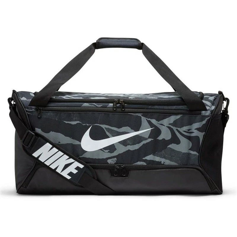 BORSA NIKE BRASILIA M DUFFEL CU9613 010 CAMO eBay