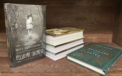 MISS PEREGRINE'S HOME FOR PECULIAR CHILDREN Ransom Riggs TRU HB 1st + 4 hb 1sts! - Afbeelding 1 van 11