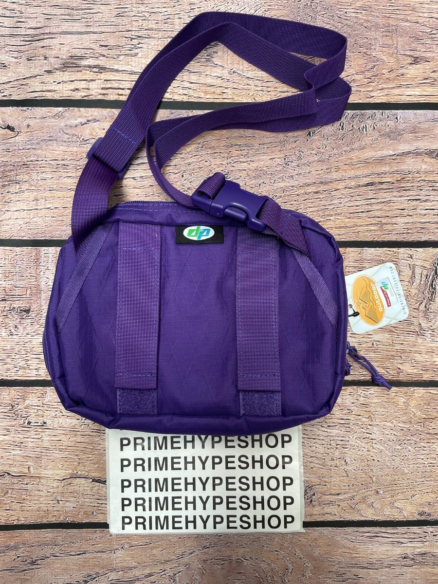 Supreme Shoulder Bag Purple (FW18) Brand New Authentic FREE Supreme Shoulder Bag Purple (FW18) Brand New Authentic FREE