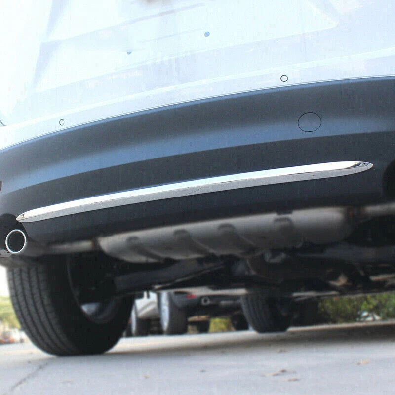 Хромированная декоративная защитная полоска отделка для заднего бампера автомобиля для Mazda CX-5 2013-2016 годов выпуска - Изображение 4 из 4