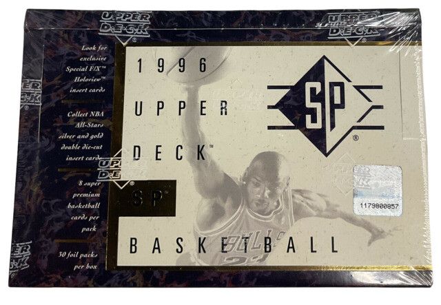 Upper Deck 1996 SP Basketball Trading Card Hobby Box - 240 Count