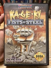 Thumbnail of ebay&reg; auction 166670291891 | Ka-Ge-Ki: Fists of Steel Sega Genesis Mega Drive Kageki Kaneko Hot-B Taito Rare