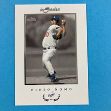 Hideo Nomo 2004 Fleer inScribed Card #38 MLB Los Angeles Dodgers