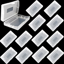 ROYHOO 12PCS Transparent Anti Dust Cover Cartridge Game Case Box for... 