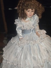 Vintage Porcline Umbrella Doll