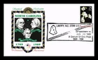US COVER NORTH CAROLINA STATEHOOD BICENTENNIAL FDC HAND CANCEL PANDA CACHET