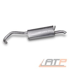 ENDSCHALLDÄMPFER FÜR SEAT IBIZA 4 6J SKODA FABIA VW POLO 6R 1.2 1.6 1.9 TDI 08 -