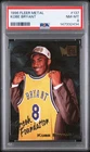 147332434 Kobe Bryant 1996 Skybox Metal #137 Rookie RC PSA 8