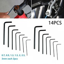 9 5 5 3 1 14-teiliger Mini-Inbusschl&uuml;ssel (0 2 7 1 2 0 3 Mm Je 2 St&uuml;ck)