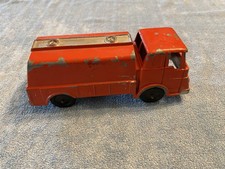 Vintage Tootsietoy 5 1/2" Red Cabover Fuel Truck, Antique - Used