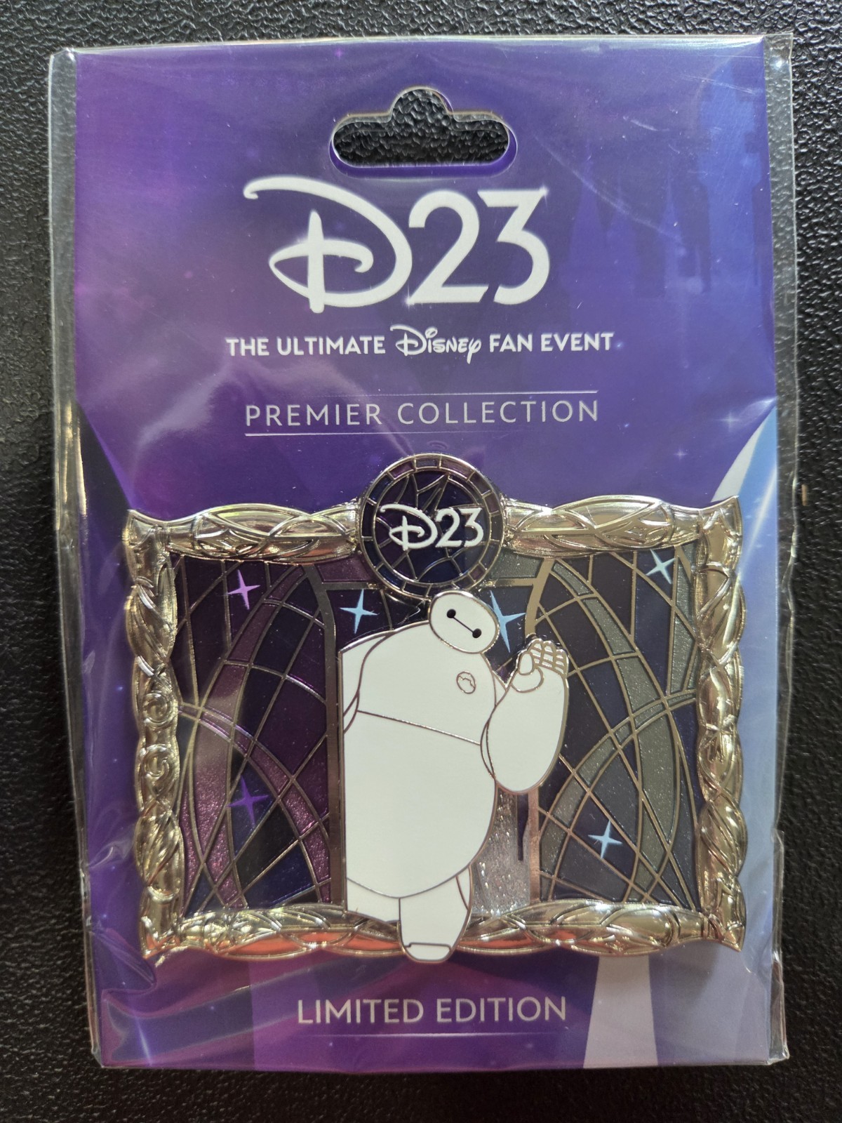 Disney D23 2026 Premier Collection Baymax LE 1000 Pin RSP Exclusive