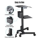 Yescom NexusX MedEvolve Medical Trolley Mobile Medical Cart Rolling Cart Dental — photo 4