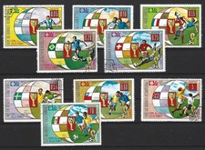 Africa Äquatorial Guinea 1974 WM MUNICH LOT - gestempelt - Scan ansehen