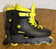 Impala Lightspeed Inline Skates Men s Size 8 Women s Size 11 Neon Yellow Black
