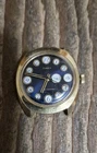 Vintage Timex Day-Date Blue Telephone Dial Watch. Running, Parts Or Repairs!!