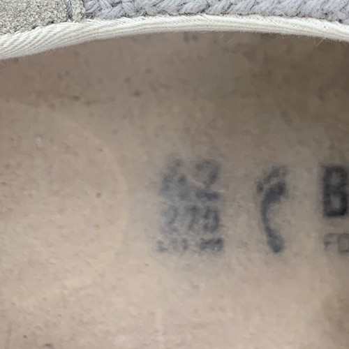 Birkenstock Bend Low Shoes Men 42 Size 9 Sneakers Gray Suede Women Size 11 - Picture 9 of 11