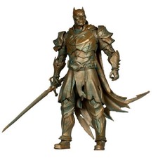 Batman Dark Knights of Steel Patina Gold McFarlane 7  Figure Ultra Articulation