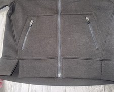 DSG girls sport fleece full zip pure black size Large 14 Bin 2s