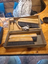 Vintage Wallpaper Tools Lot Wabash Brush Blade Holder Paste Brushes Roller