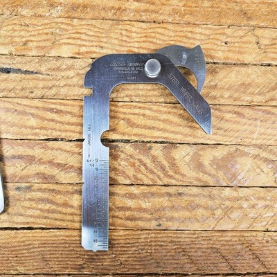 Vintage Pratt & Whitney Style  A.A.R. Steel Wheel Service Metal Gage (Railroad)