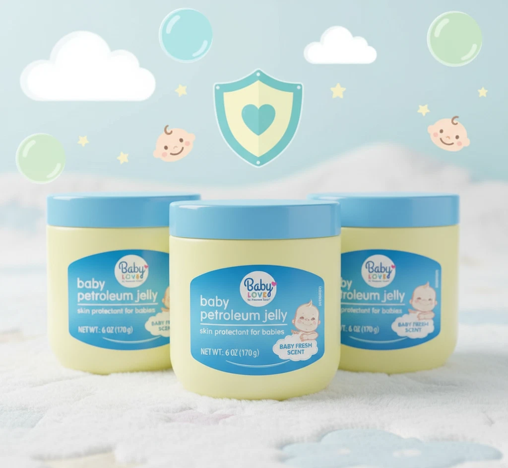 Baby Love Baby Petroleum Jelly - 6oz/170g - Skin Protection for Babies - (3PACK)