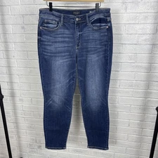 Judy Blue Boyfriend Fit Jeans Womens Size 11/30 Medium Wash Minimalist Casual