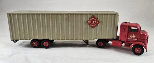 Vintage Dinky Toys Supertoys Tractor Trailer McLean Trucking No. 948 Die-cast