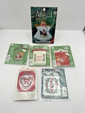 Cross Stitch Christmas Holiday Ornament Kit Bundle 6 New Berlin Needle Magic New