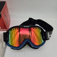 Bolle Carve Adult Snow Goggles Black Blue Fad...