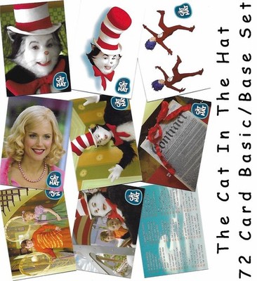Die Katze im Hut Film - 72 Karten Basic/Base Set - Comic Bilder 2003
