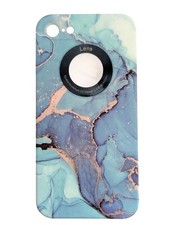 For Apple iPhone Models, Luxury Patterned Silicone Gel Case w Microfibre Lining